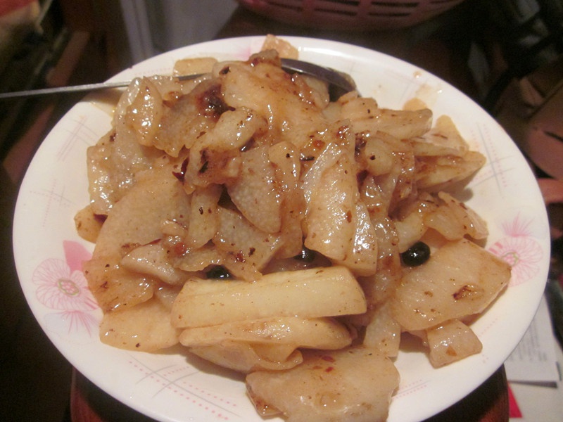 清炒山药