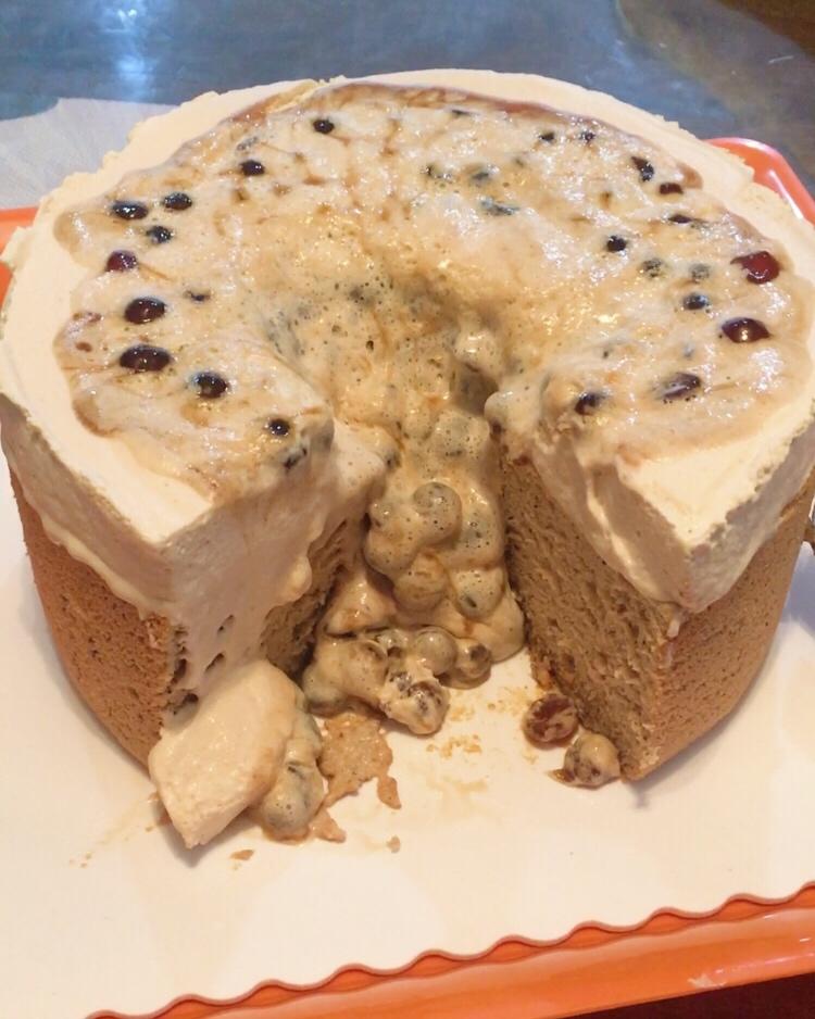 黑糖珍珠爆浆蛋糕