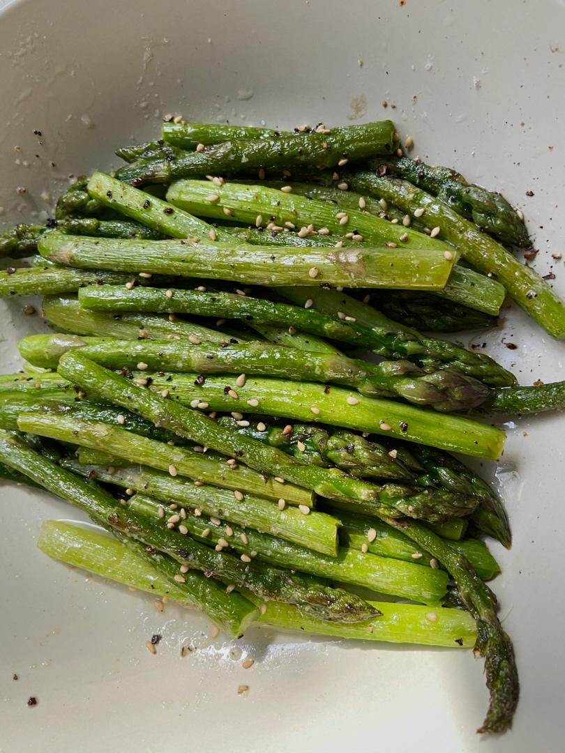零厨艺的煎芦笋