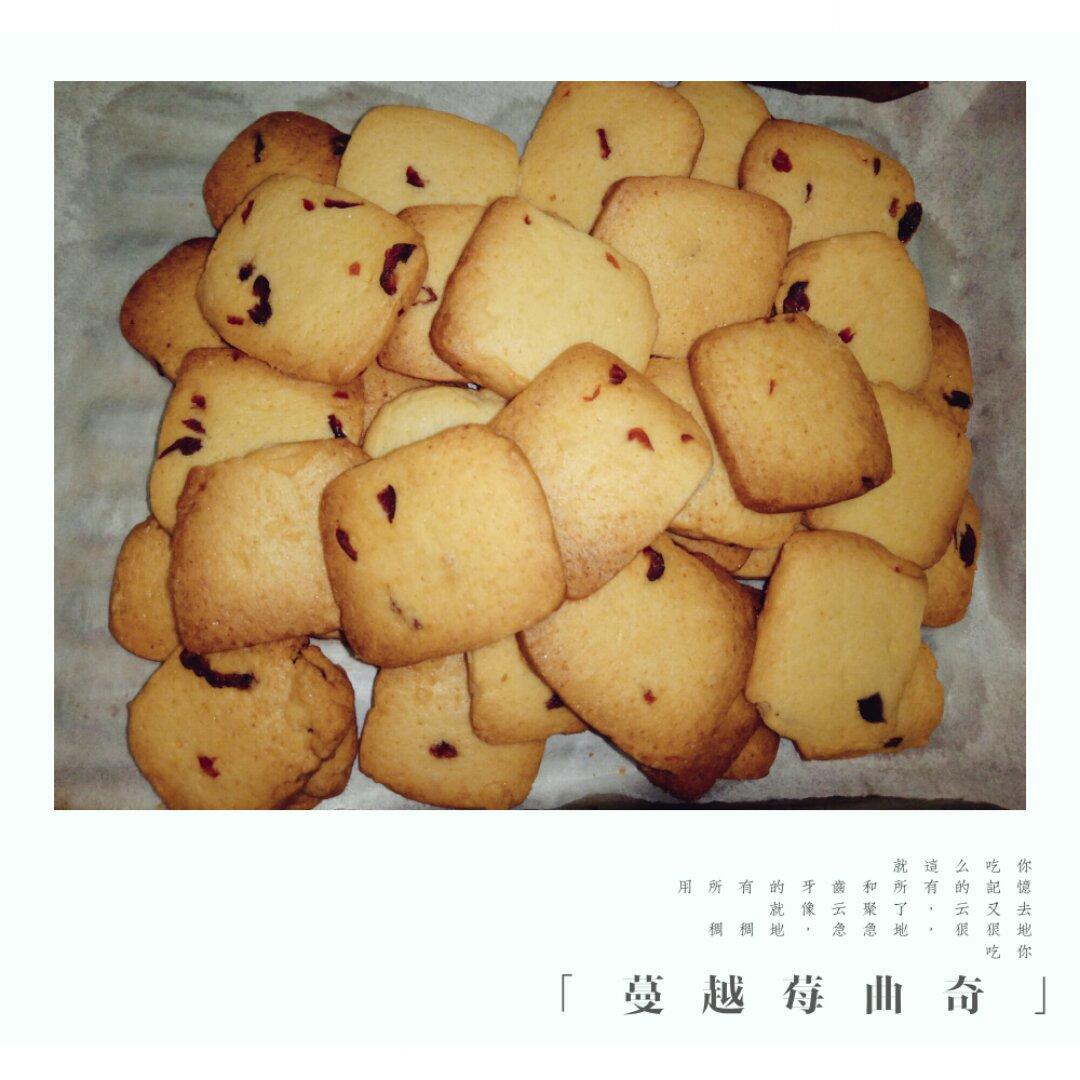 《Tinrry+》蔓越莓曲奇（超简单曲奇配方）