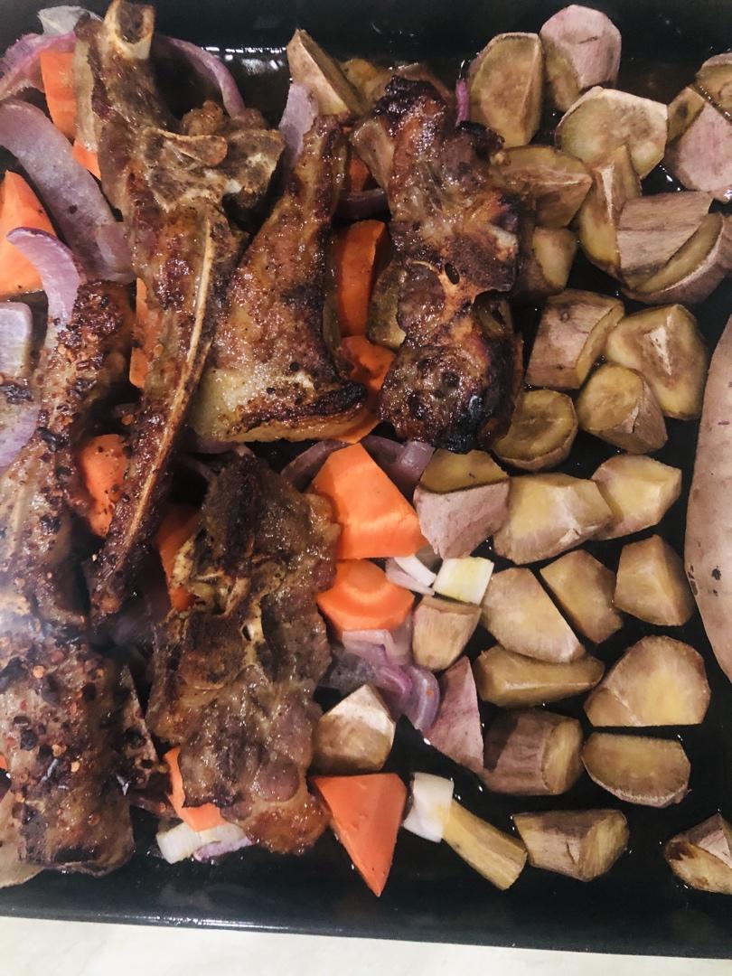 “废骨头利用”超简单超好吃的烤（煎）猪颈骨（各种骨头都行）