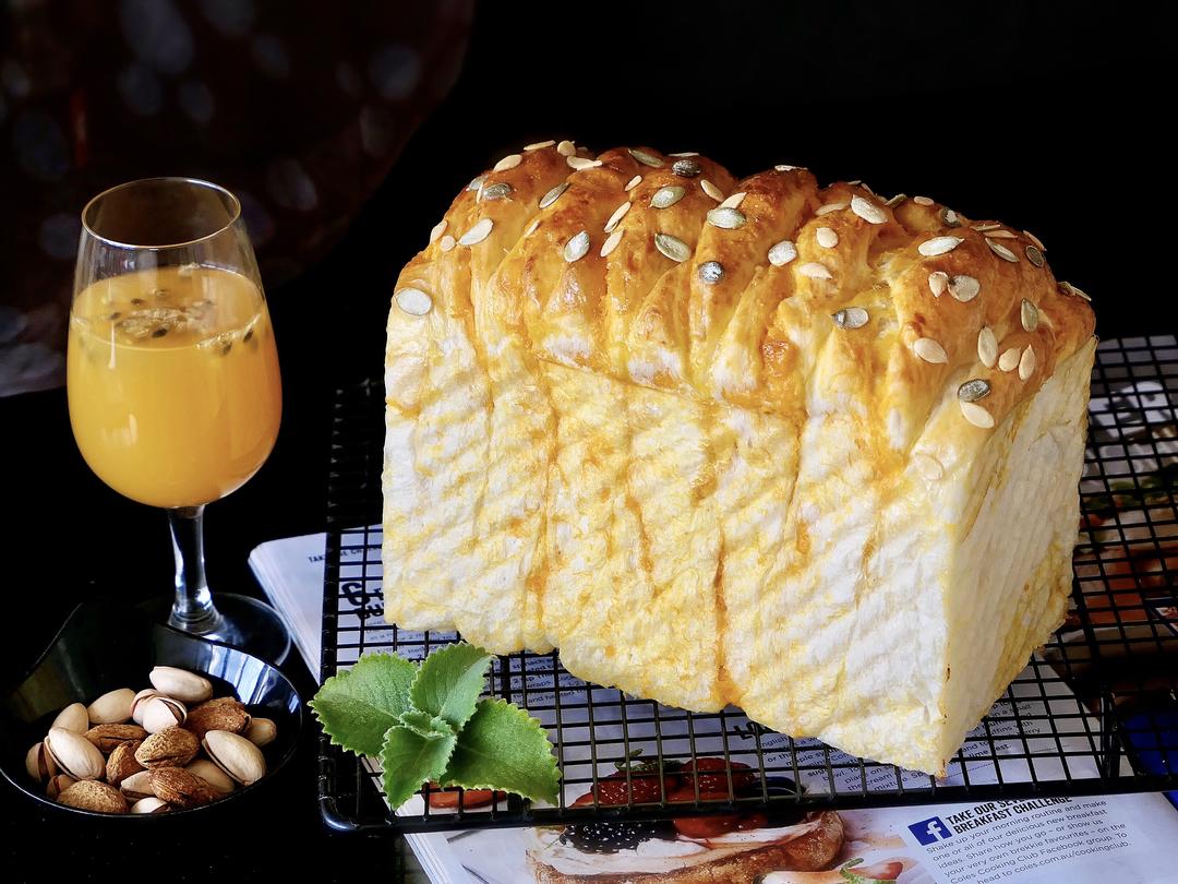 纯奶手撕吐司的做法 步骤1