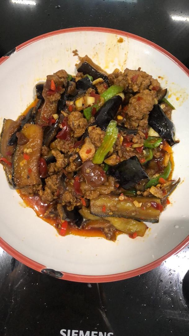 下饭神菜 酱爆茄子