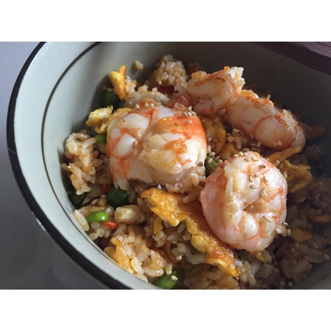 【耳光炒饭 & 烤茄子】