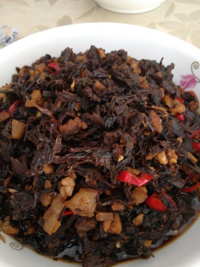 梅干菜肉末饭