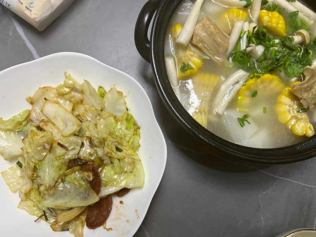 咸香味美 ｜ 腊排骨汤