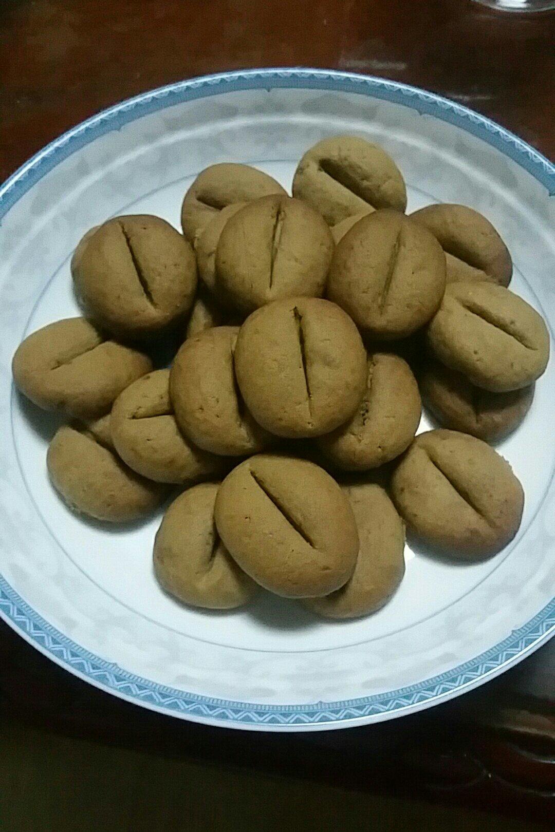 咖啡豆豆饼干
