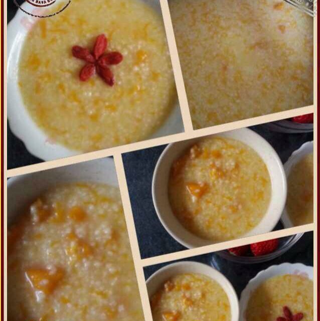 南瓜小米粥