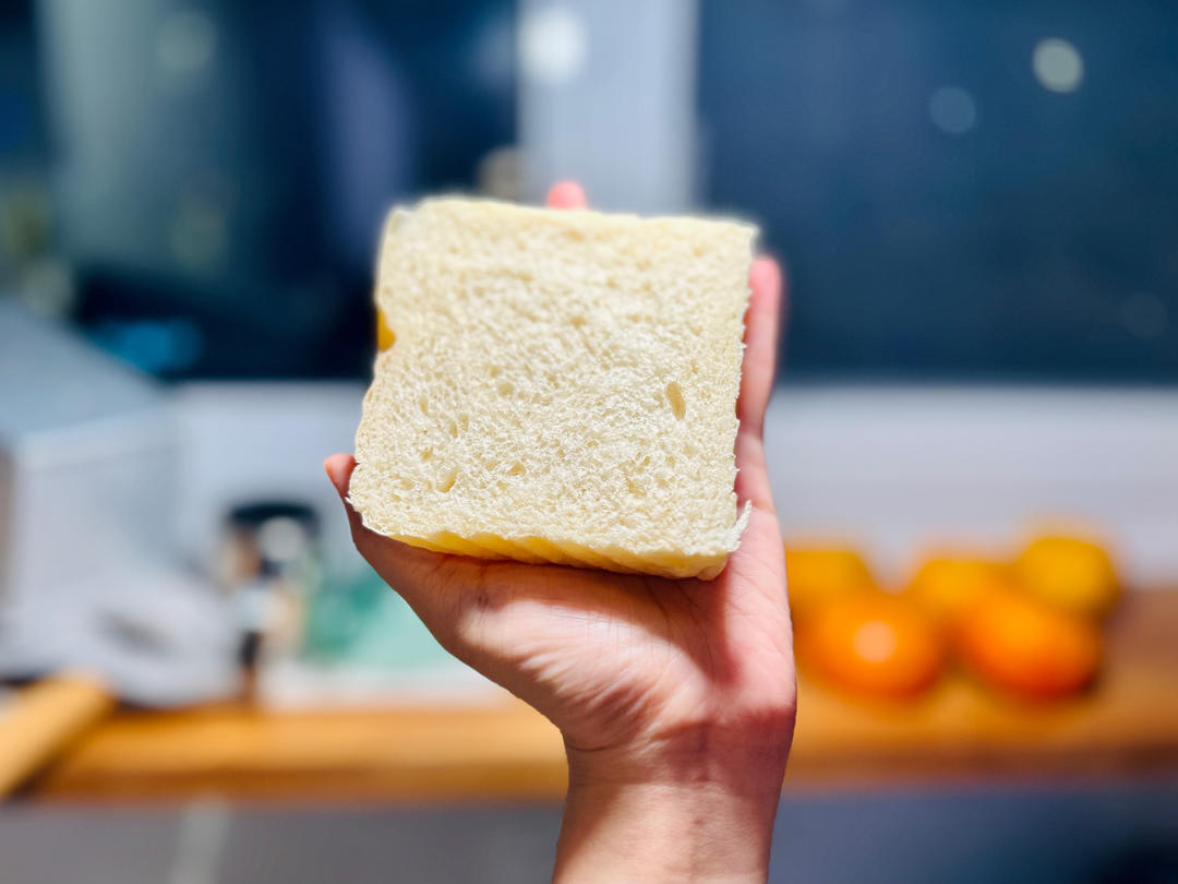 直接法也可以如棉花般松软，庞多米白吐司2.0