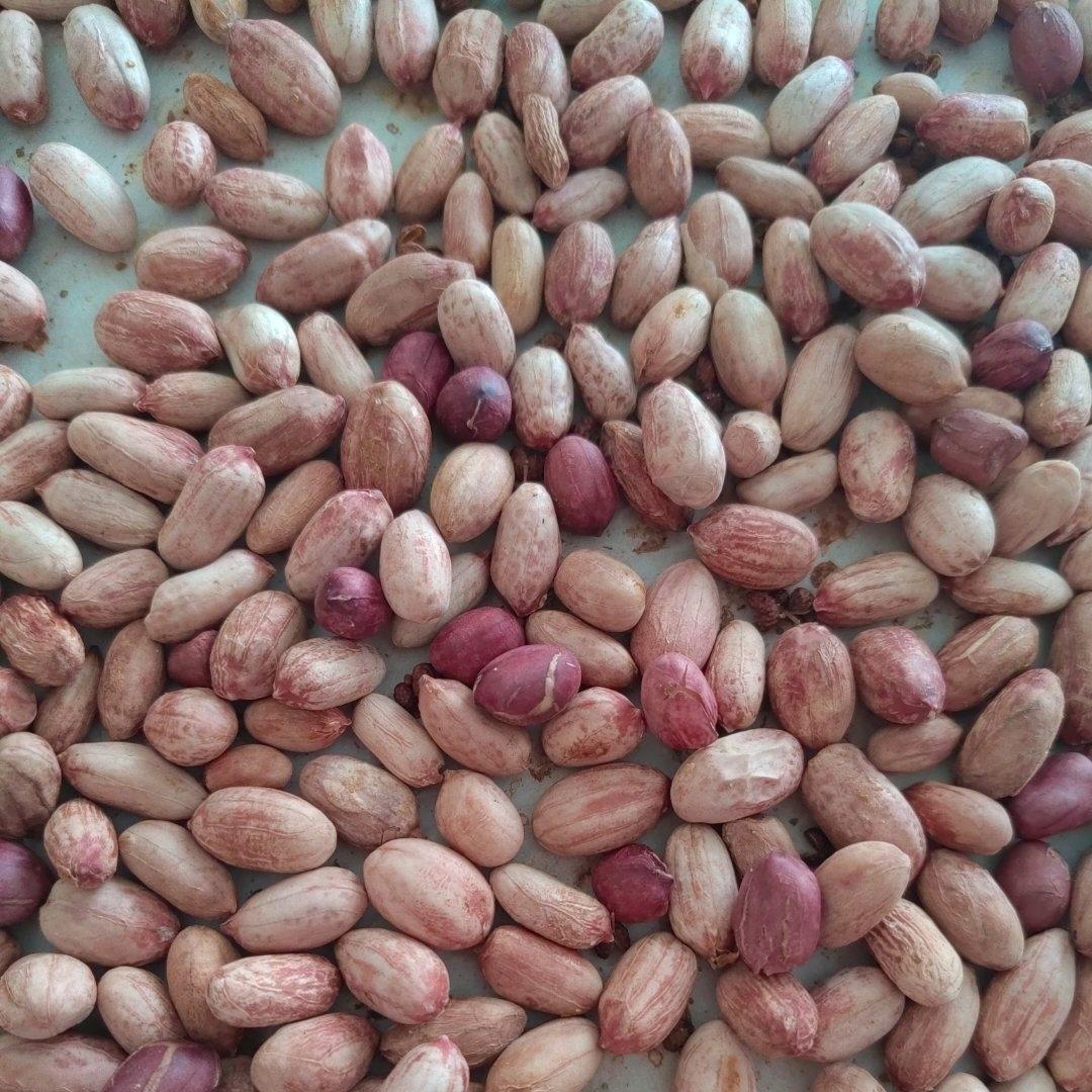 五香花生米～烤箱最简单版，比卖的还好吃）