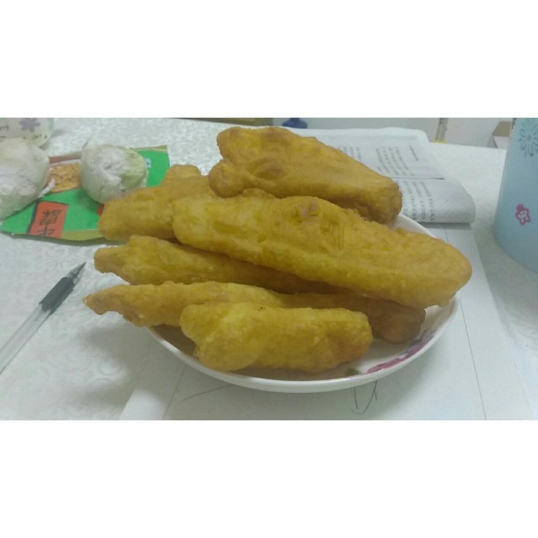 自制油条