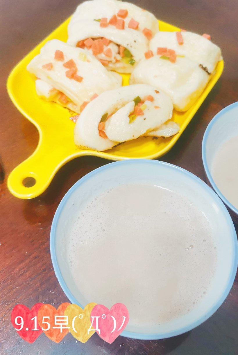 简单快手早餐美食~生煎小花卷