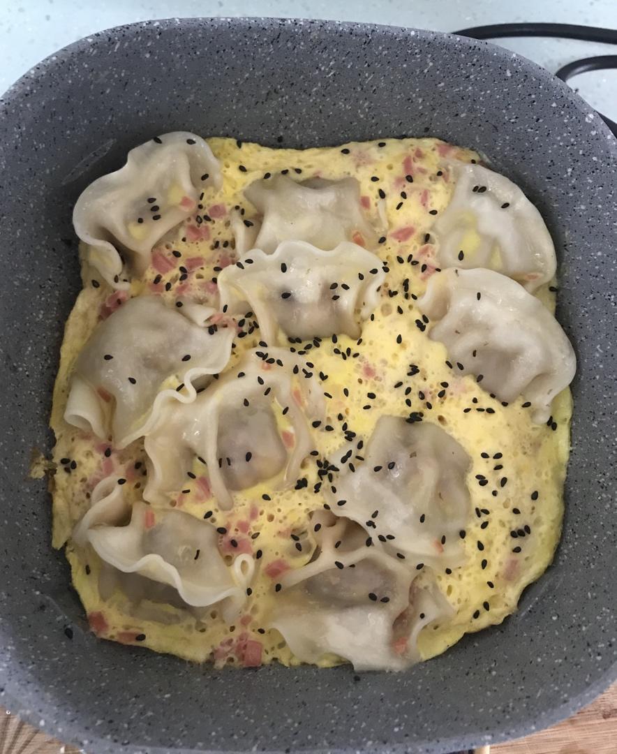 0失败的【抱蛋煎饺】速冻饺子🥟版