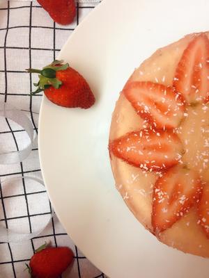 草莓镜面冻芝士蛋糕的做法 步骤3