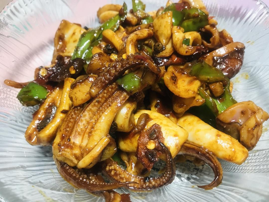 爆炒鱿鱼