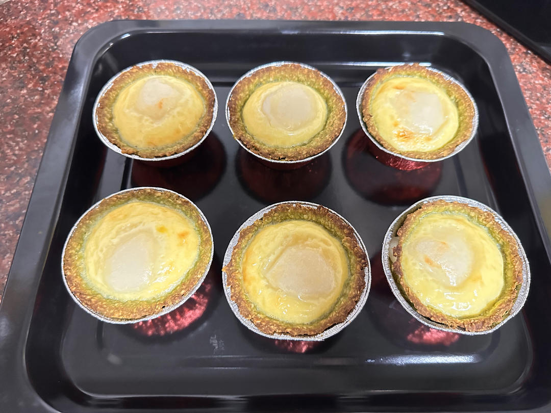 锁死这个配方，超级好吃的德式布丁塔‼