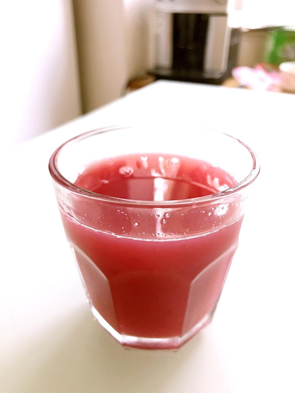 lucky毛球做的石榴汁