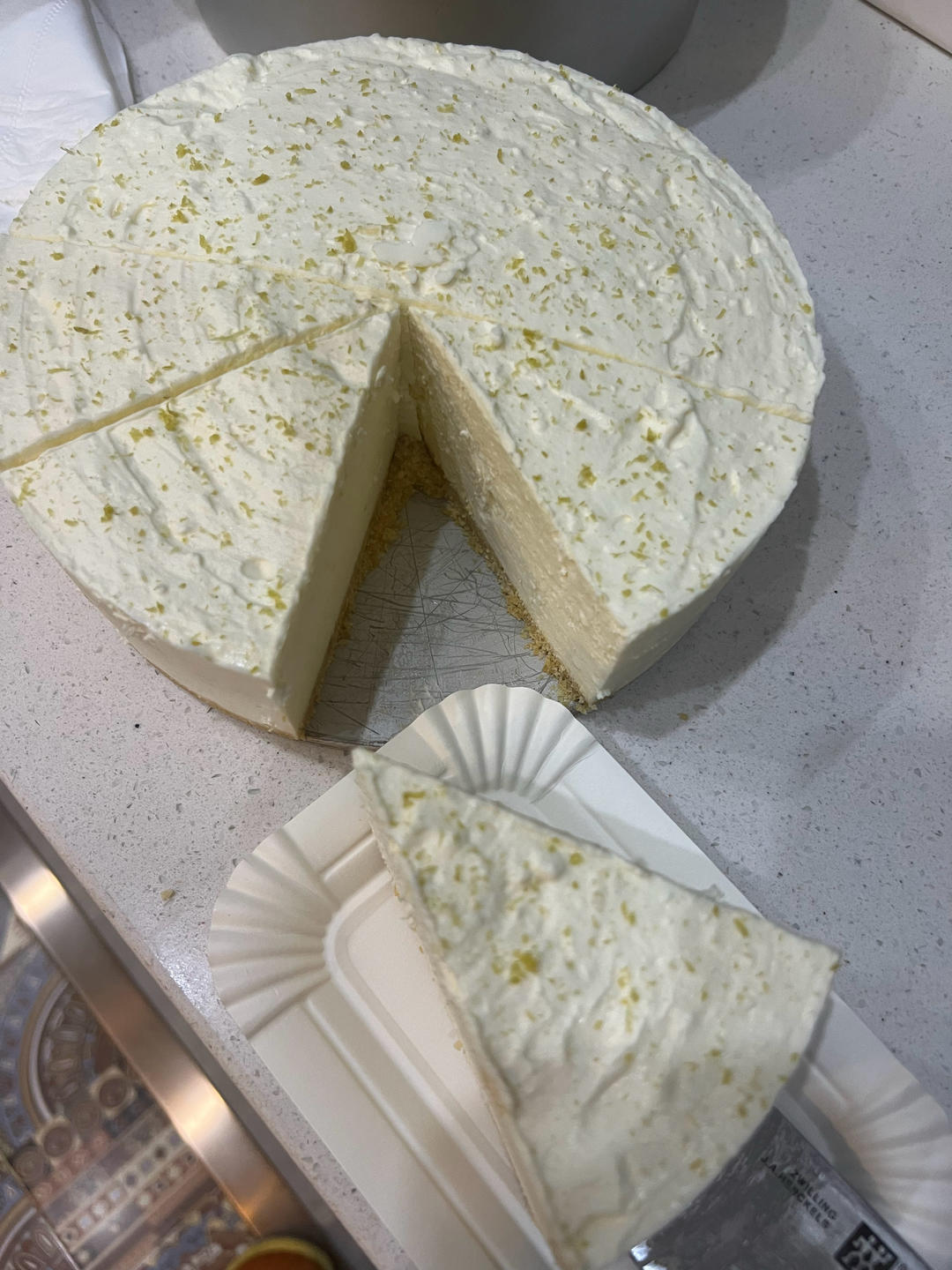 免烤！青柠芝士慕斯🍋