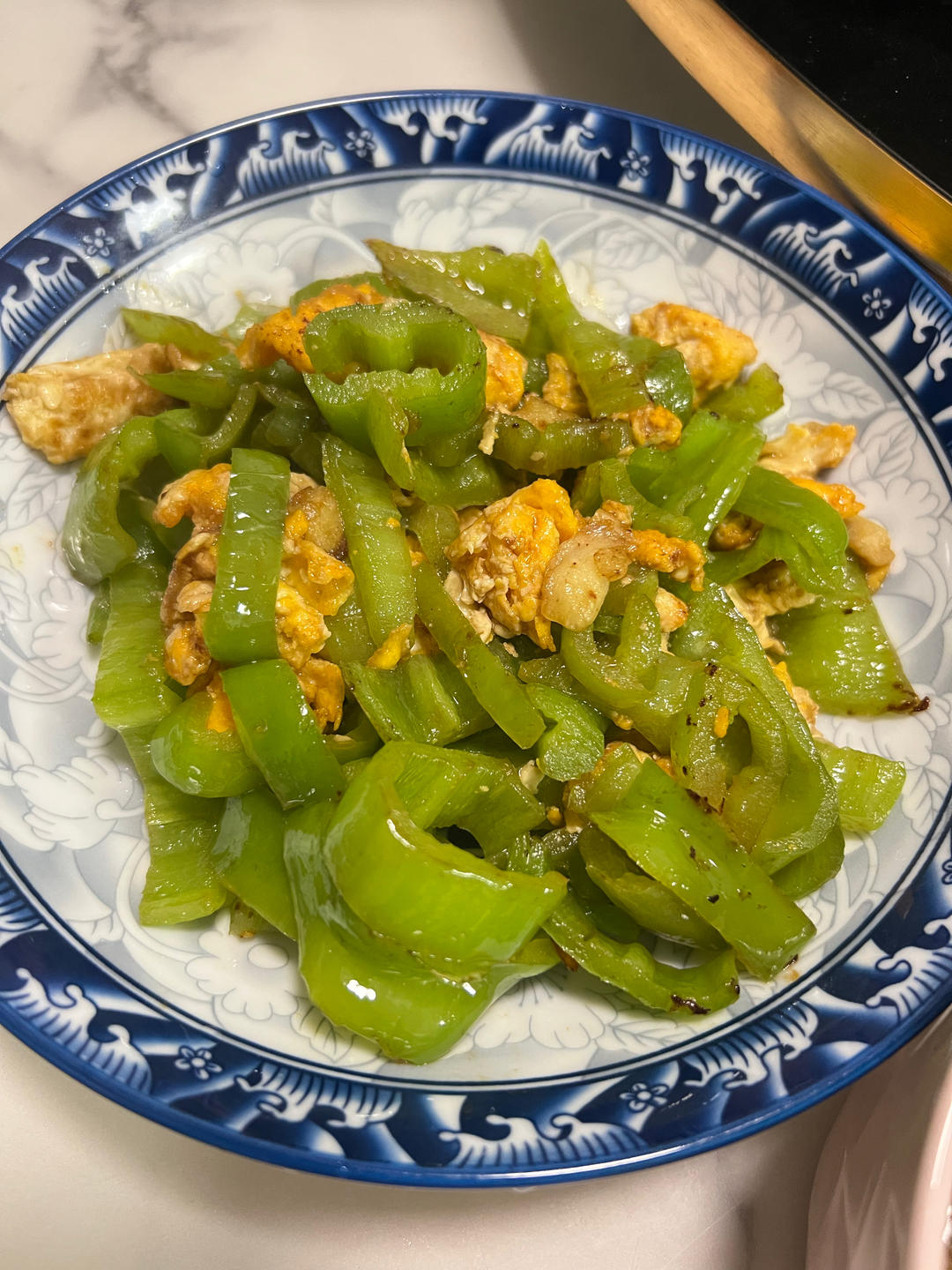 青椒炒鸡蛋