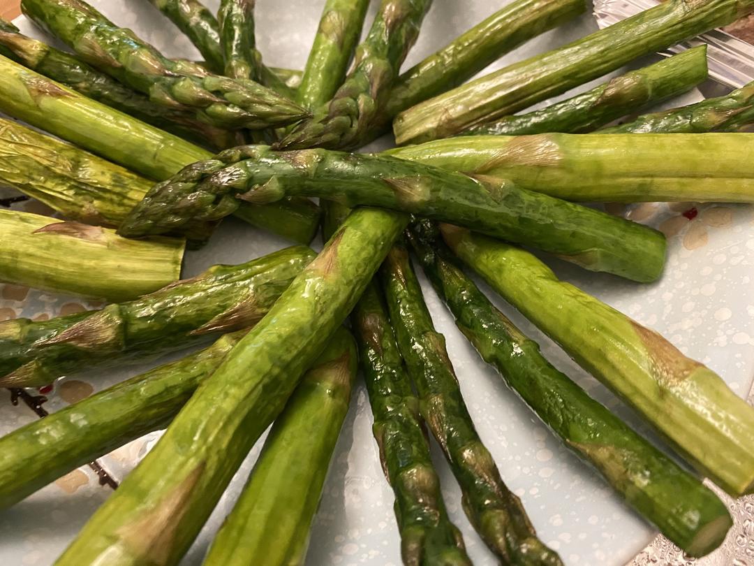 空气炸锅 鲜芦笋