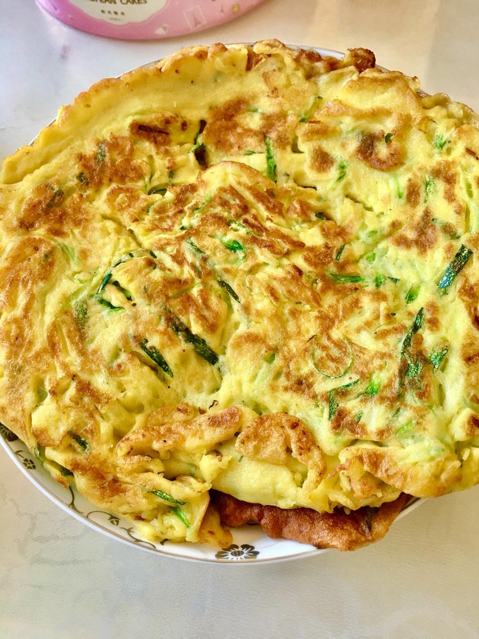 西葫芦鸡蛋饼