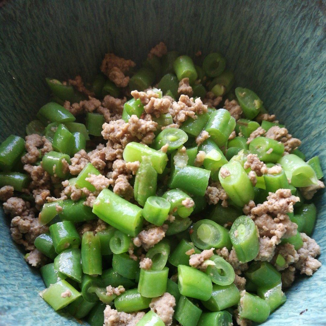 肉沫豆角下饭菜
