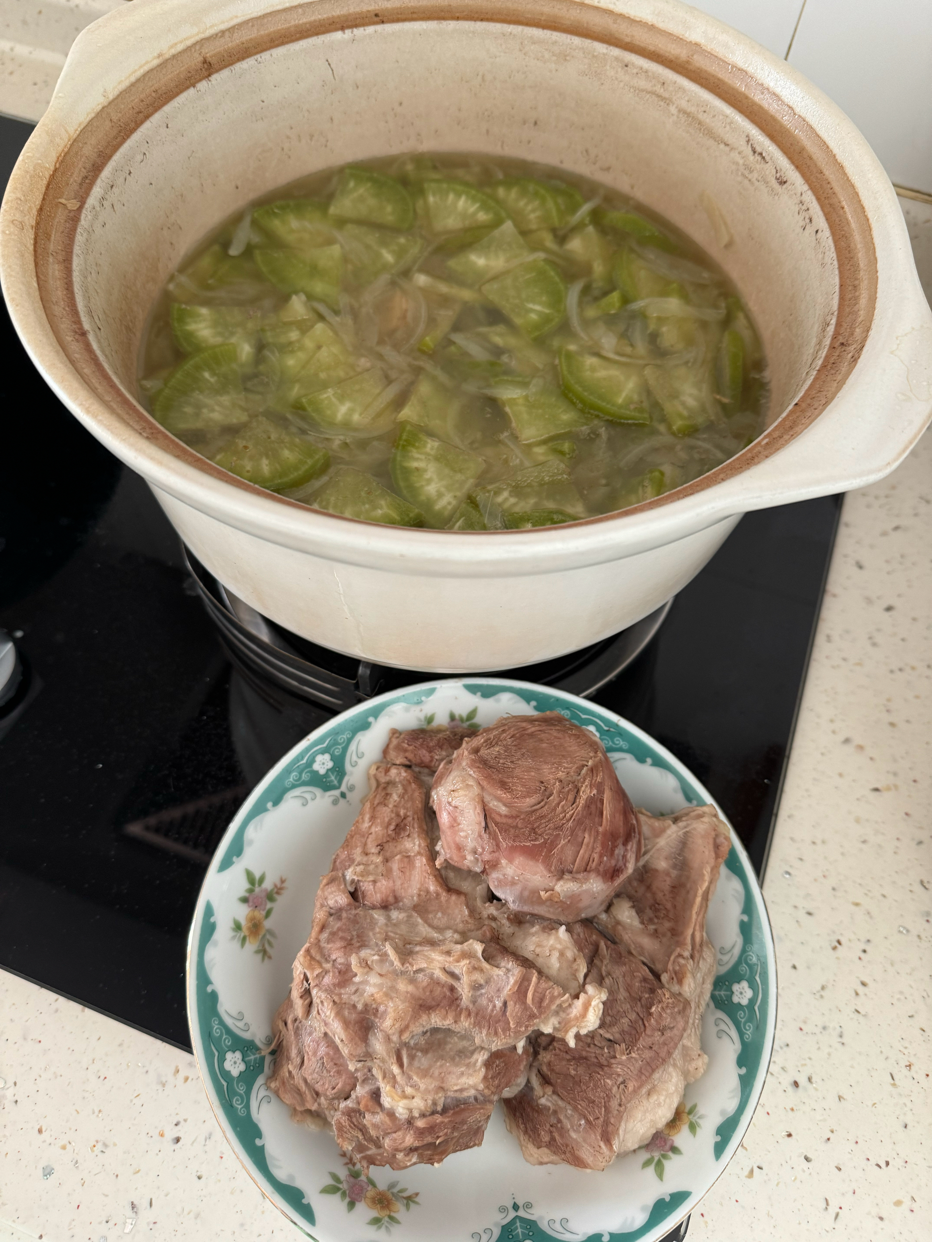 白切羊肉+清汤(三加三不加)