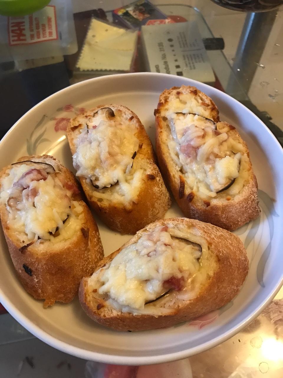 【法棍迷你披萨】