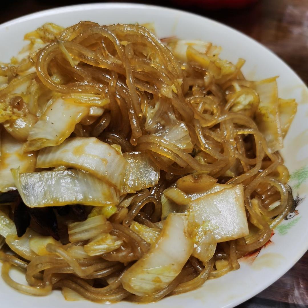 白菜炖粉条