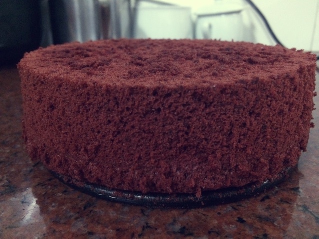 红丝绒戚风蛋糕