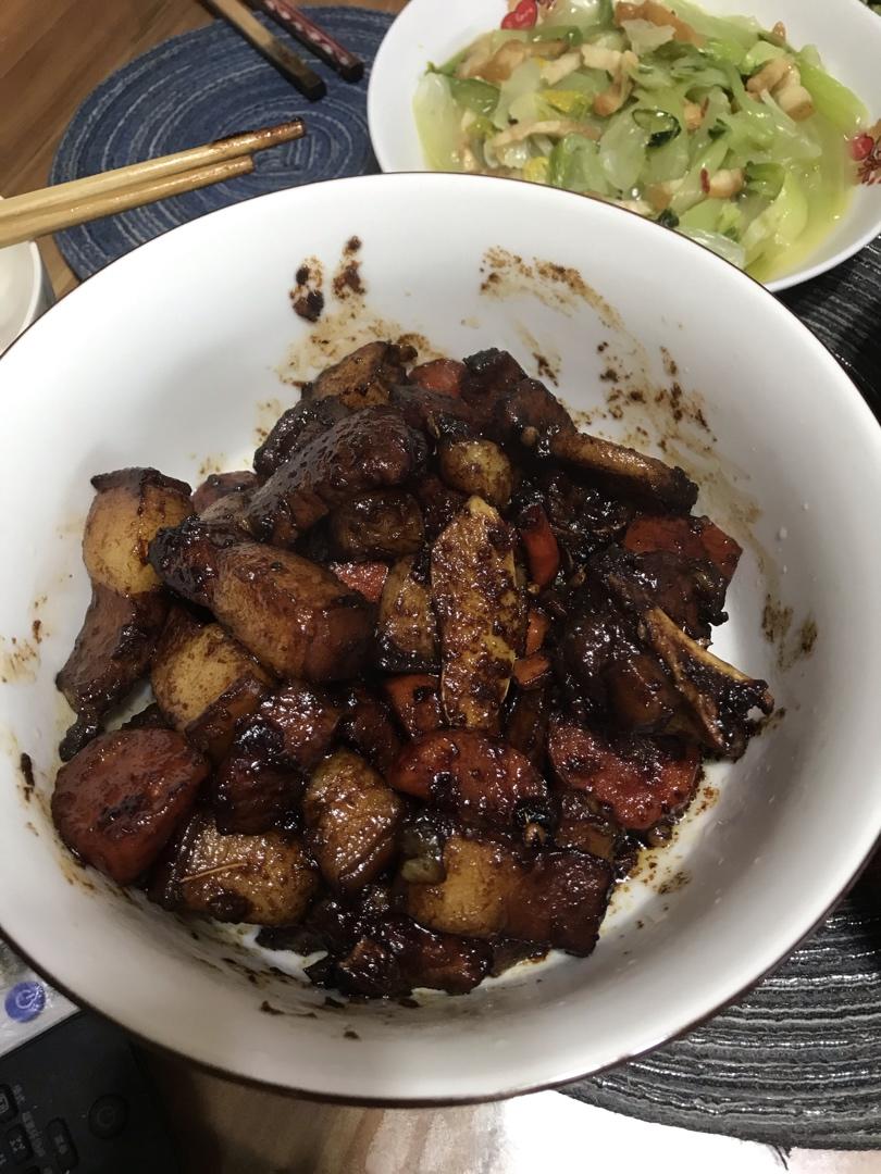 不焯水不放油的家常红烧肉