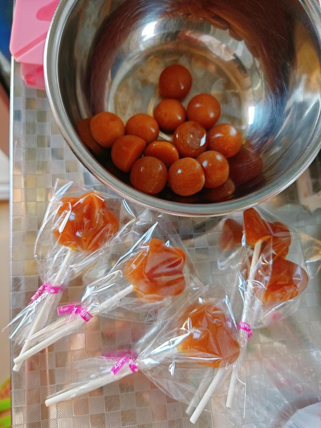 低糖梨汁棒棒糖