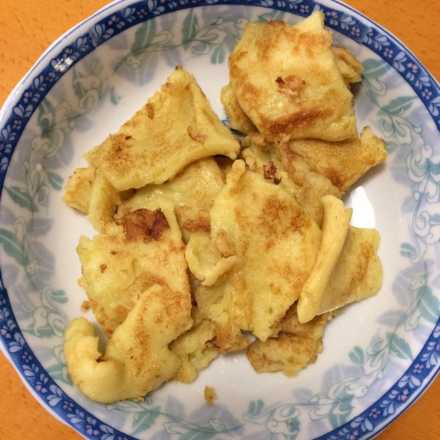 面粉鸡蛋薄饼 葱油甜面饼