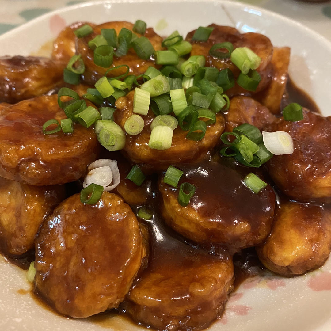 好吃到舔盘的茄汁日本豆腐
