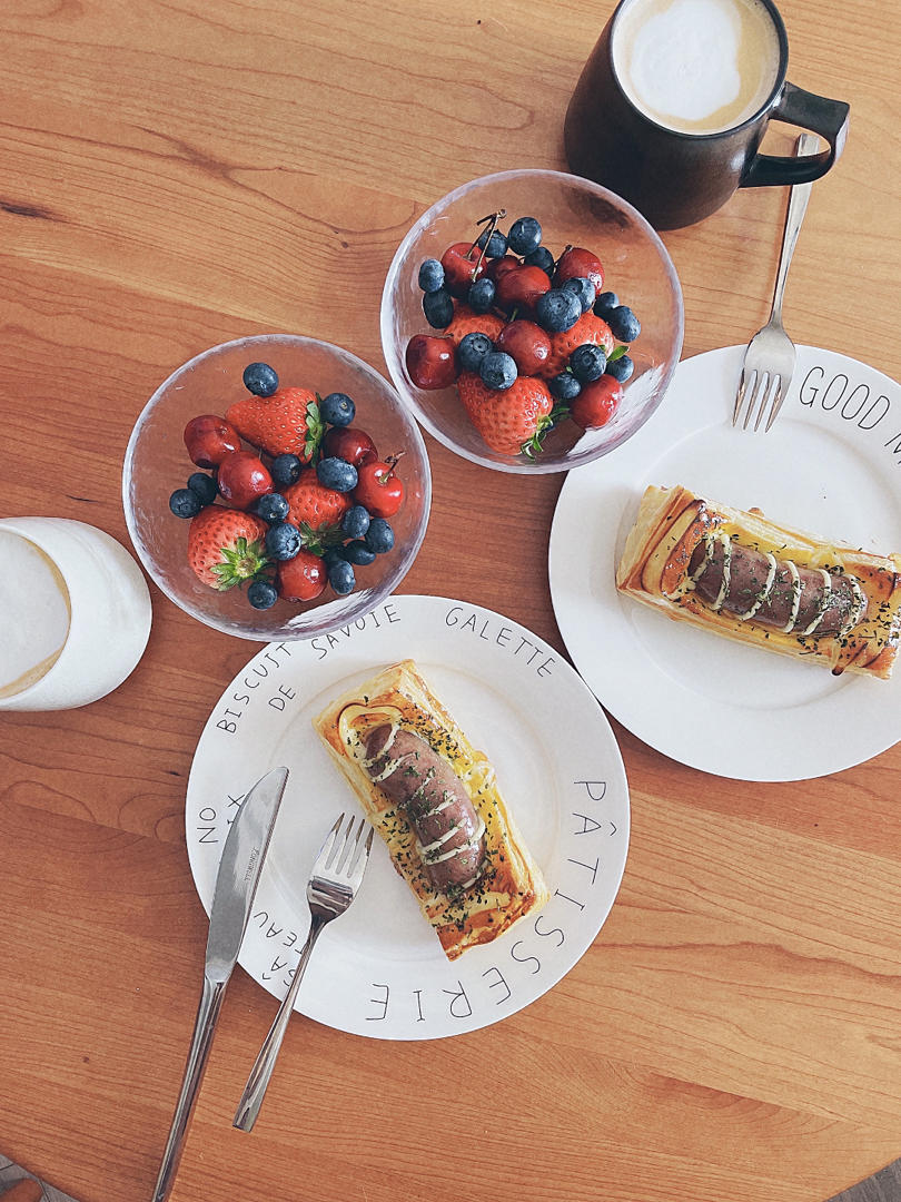 起酥火腿面包（手抓饼版，免和面）
