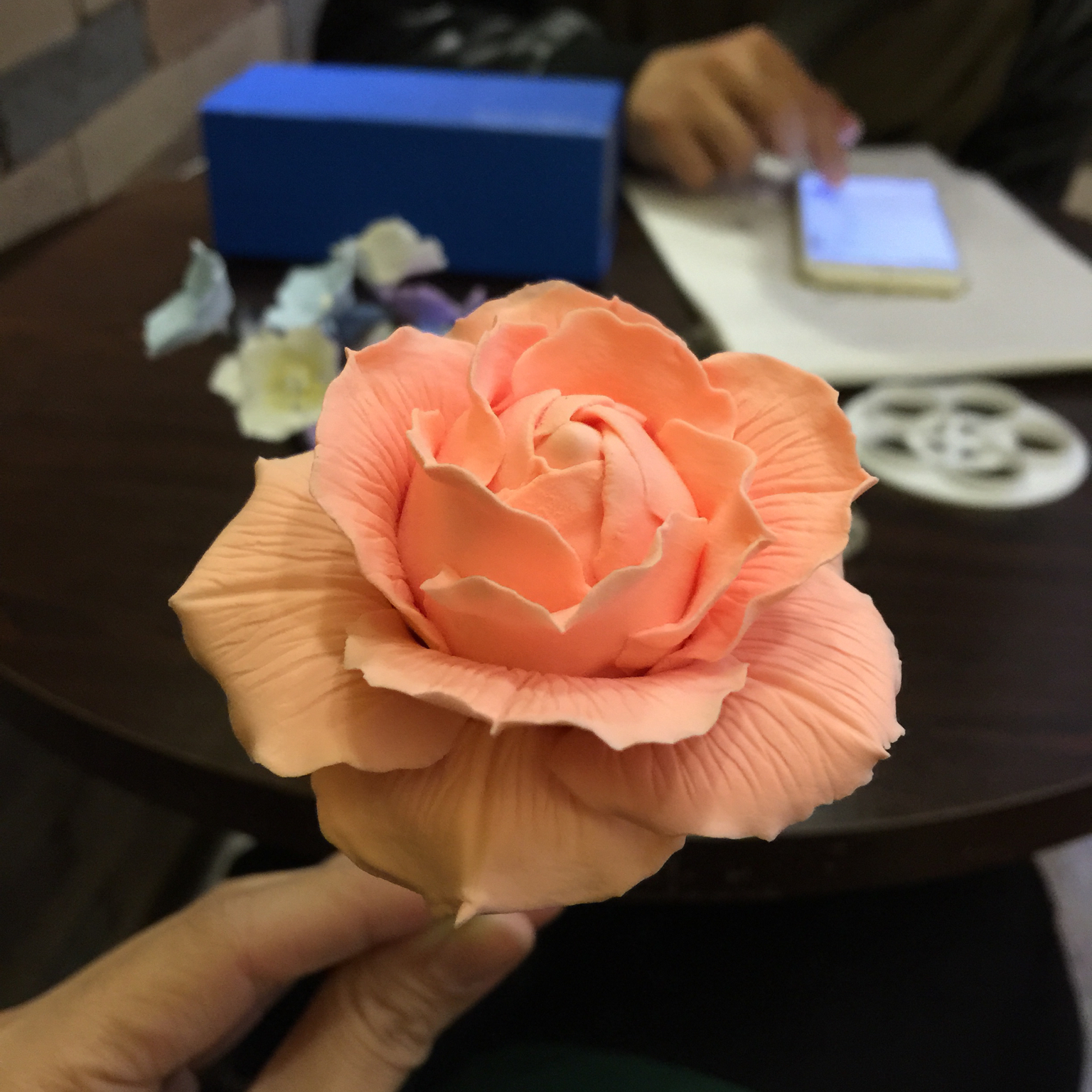 翻糖月季花（玫瑰花）