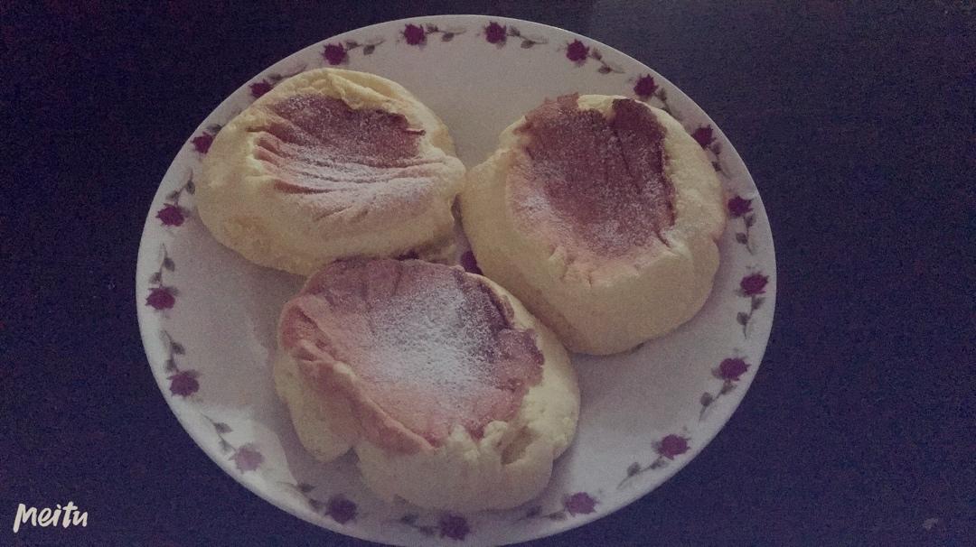 不用烤箱 15分钟无油低糖的舒芙蕾蛋糕松饼 🥞 蓬松绵软