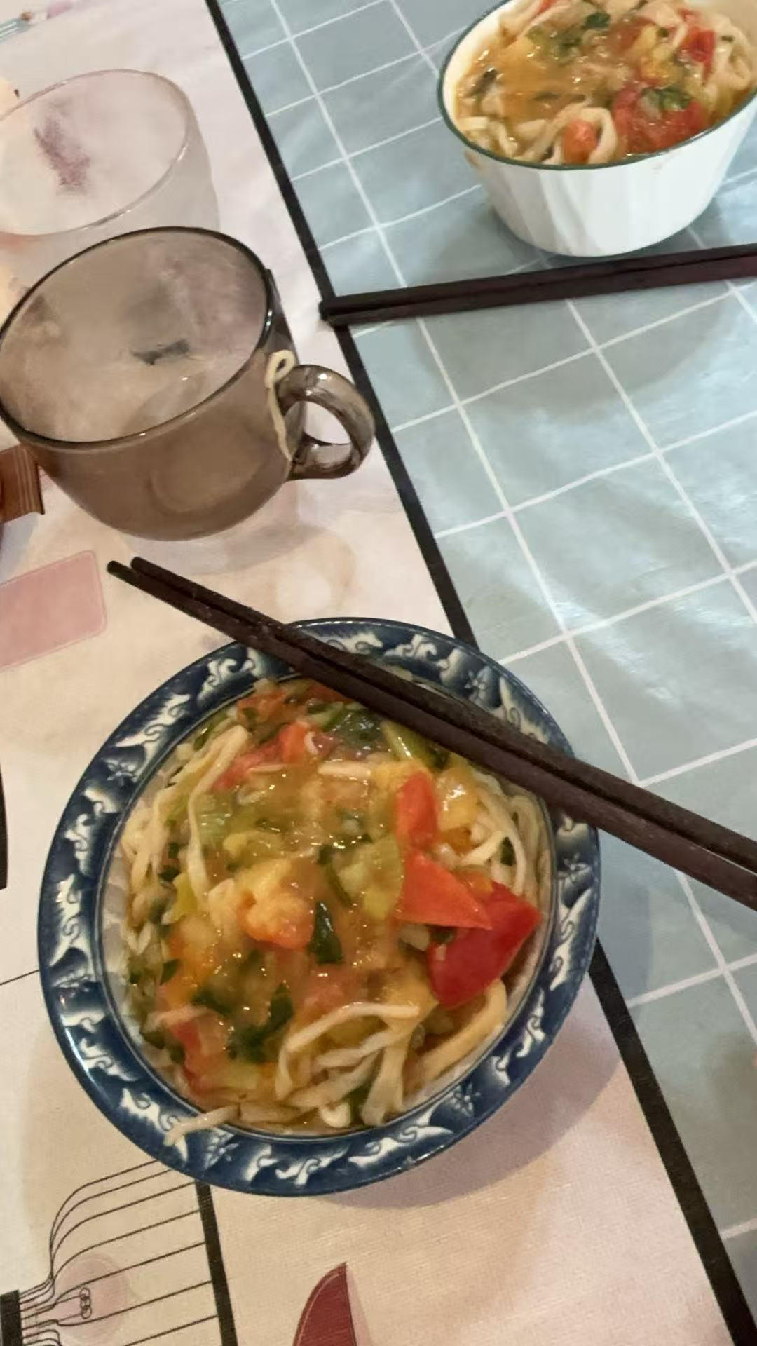 土豆泥拌面～黏黏糊糊，巨香巨好吃
