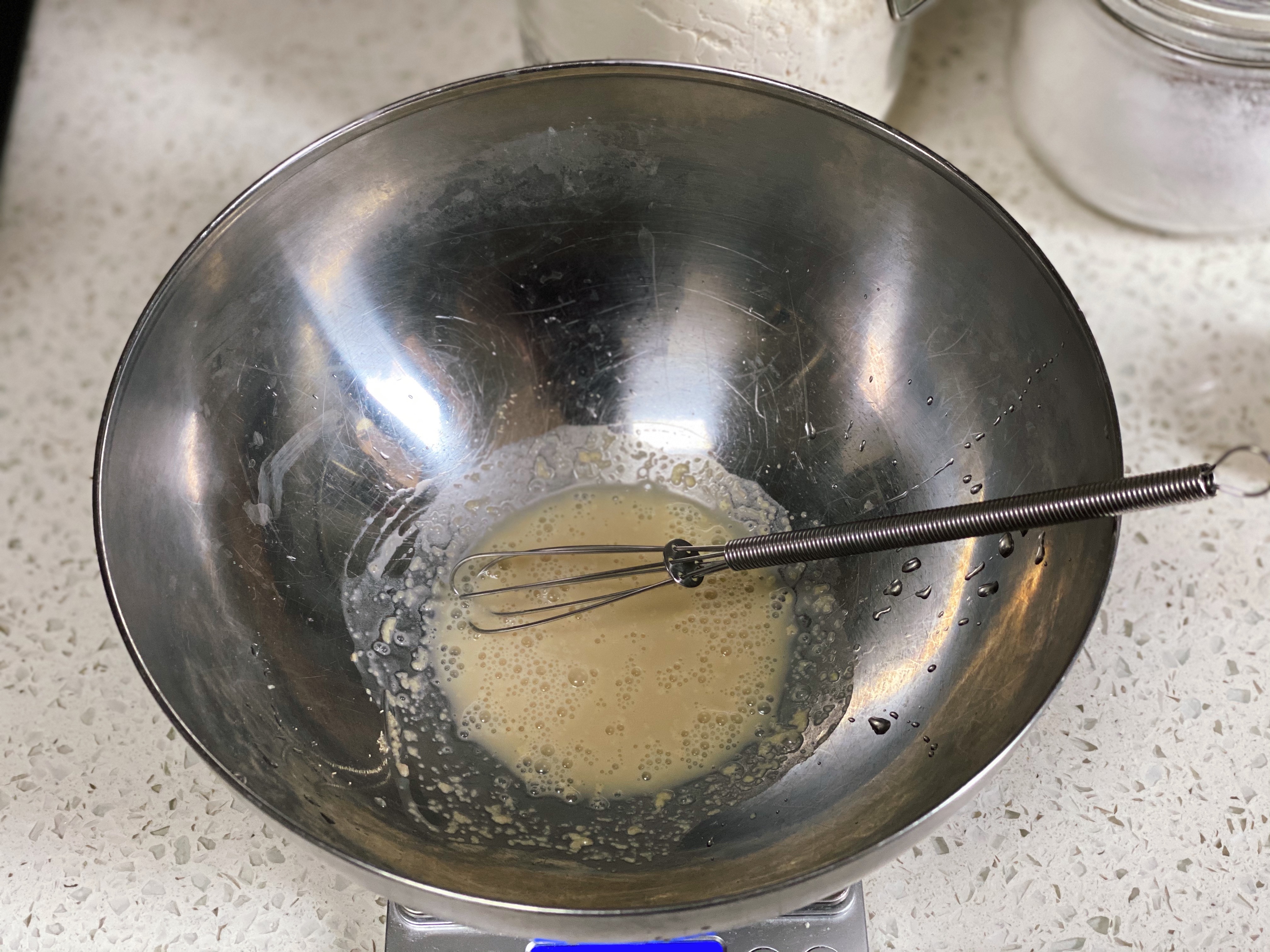 【北鼎蒸炖锅食谱】海苔肉松发糕（酵母版）的做法 步骤2