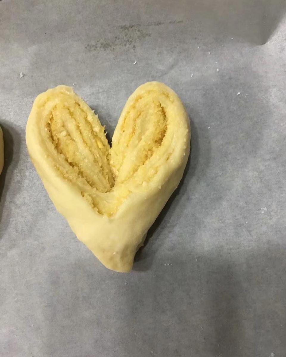 心形椰丝小面包