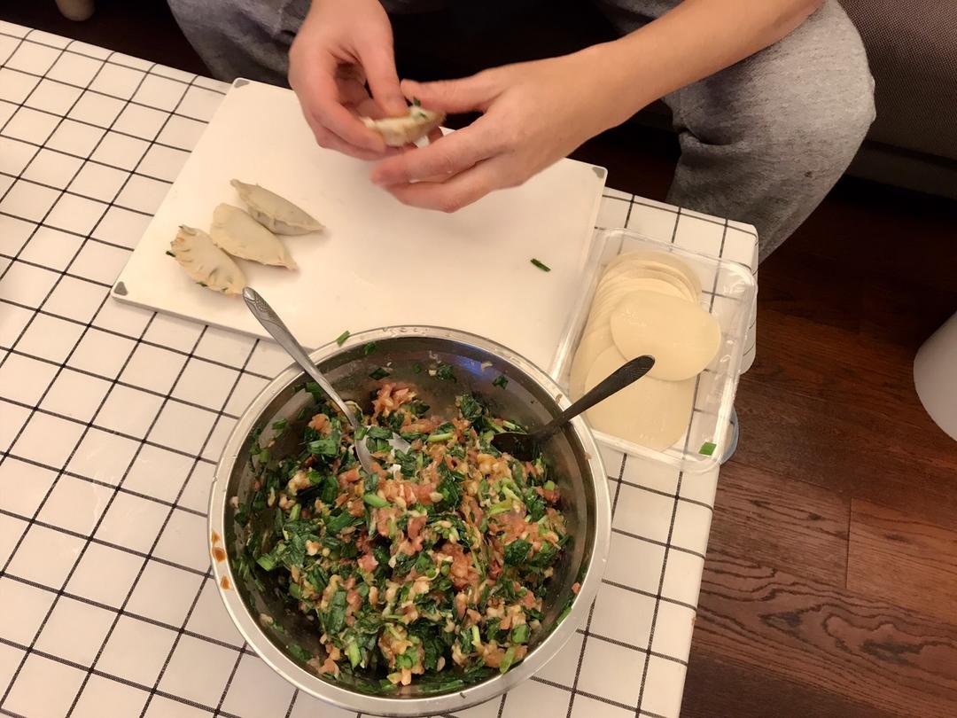 韭菜馅饺子
