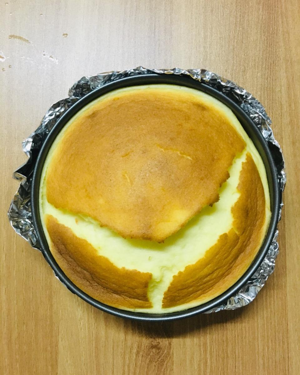 mavislll做的热烤蓝莓芝士蛋糕