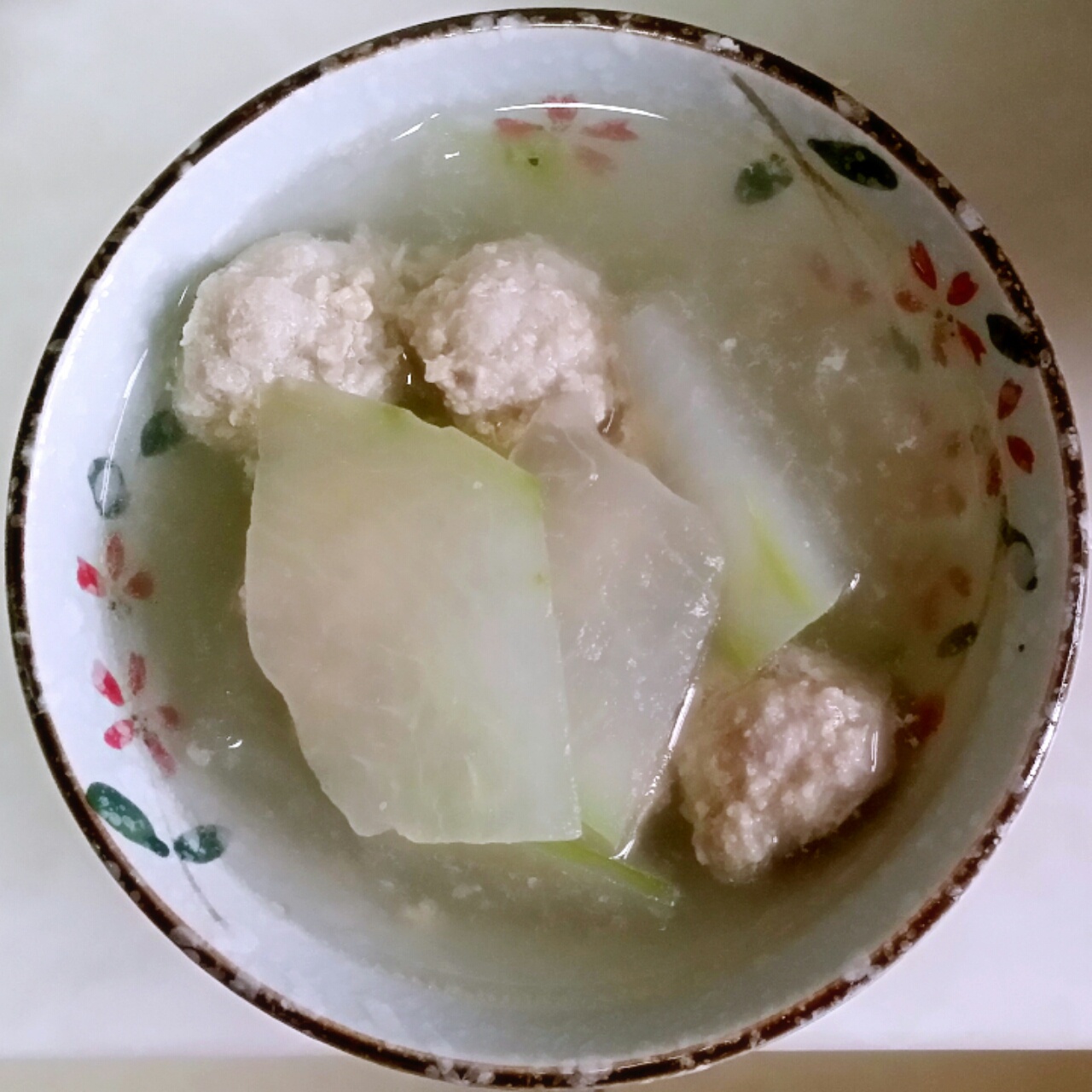 冬瓜丸子汤