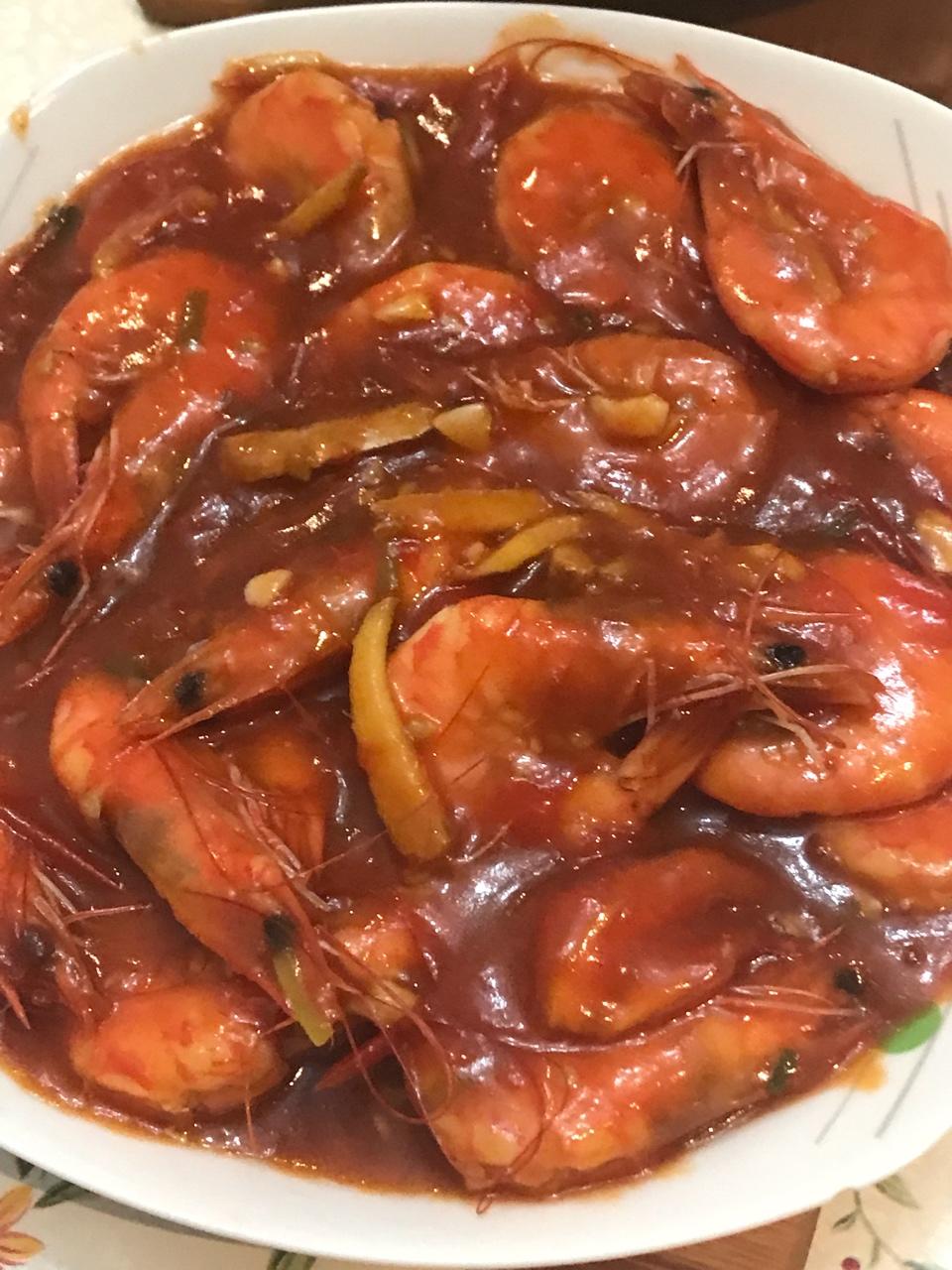 茄汁大虾