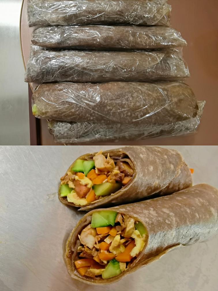 全麦卷饼(减脂)的做法