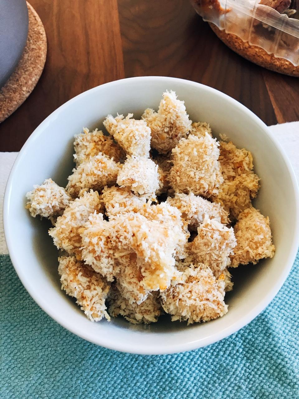 低卡低脂烤箱版鸡米花