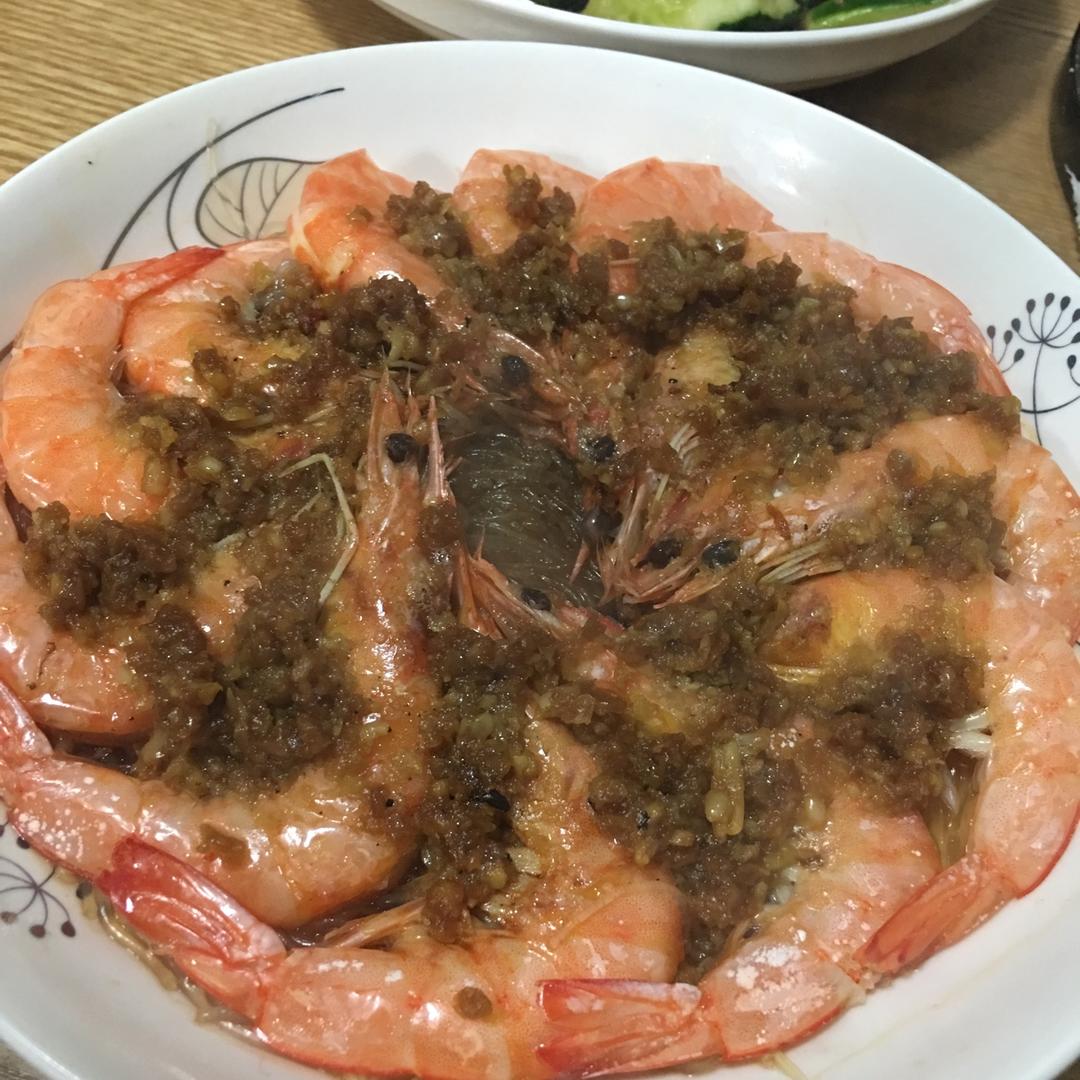蒜蓉粉丝蒸虾