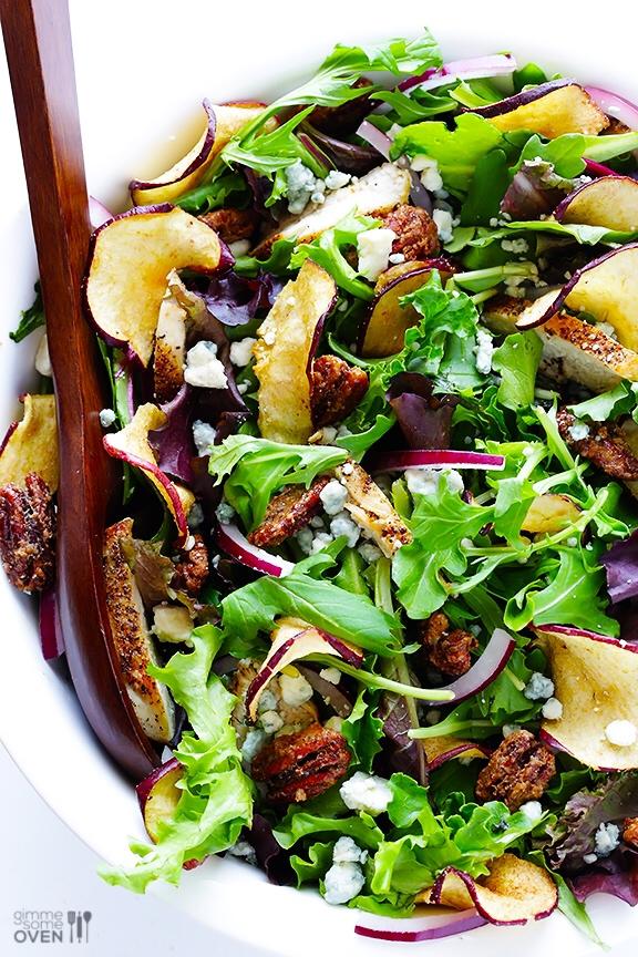 Apple chicken salad的做法