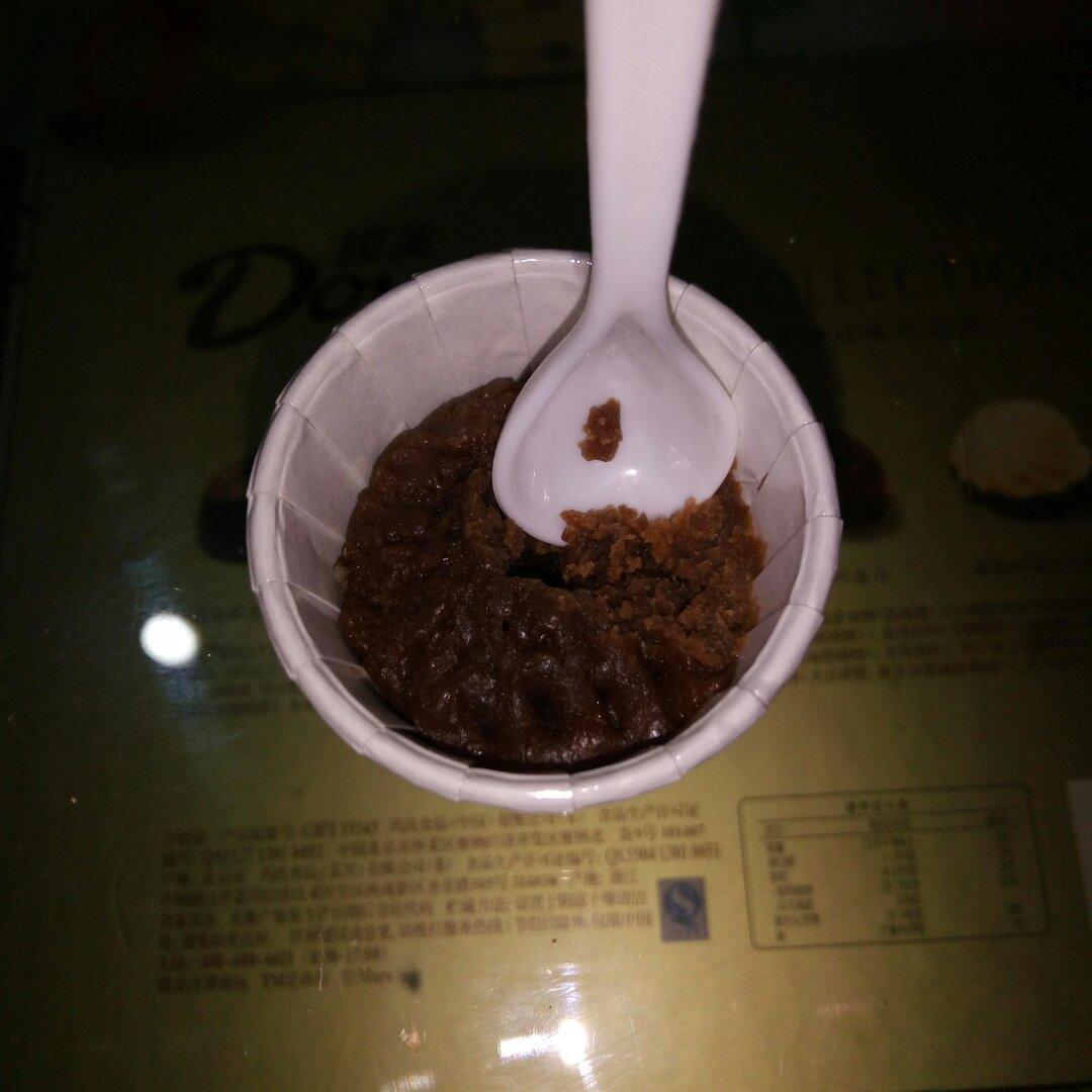 1分钟微波炉布朗尼brownie