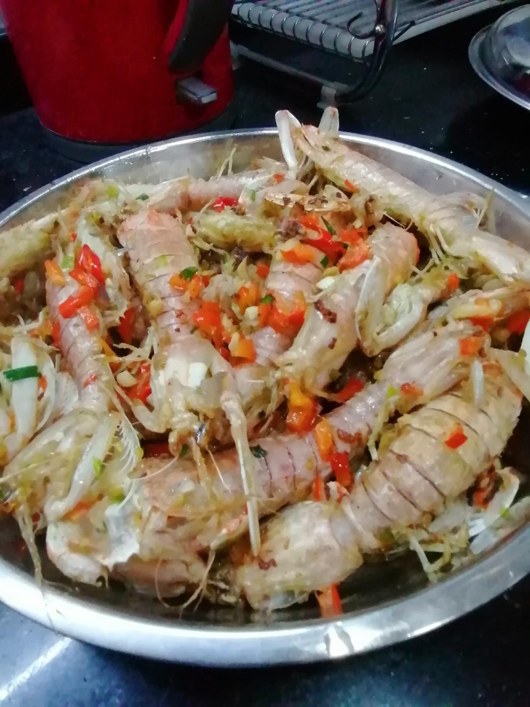 椒盐皮皮虾